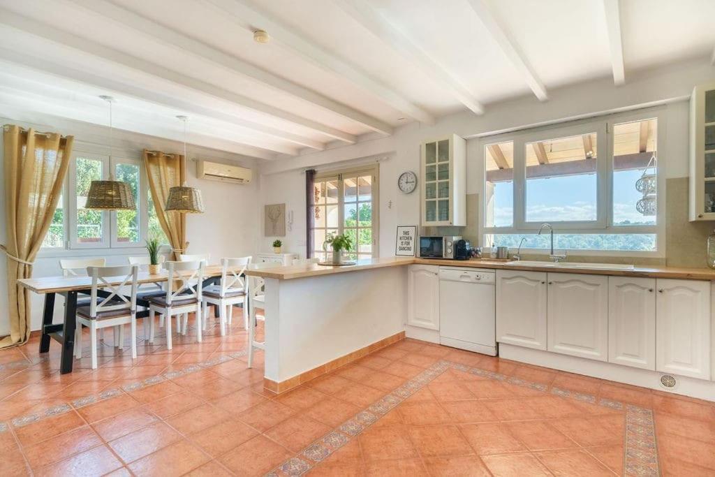 Magnifica Villa Tranquila En El Centro De Mallorca Biniali  المظهر الخارجي الصورة